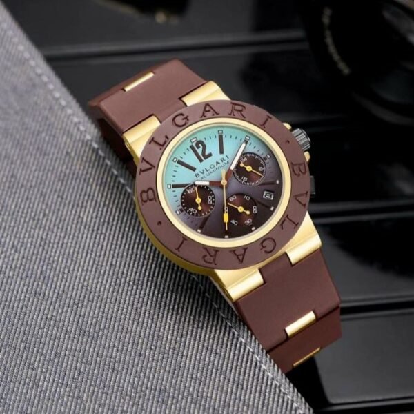 BVLGARI QUARTZ CHRONOGRAPH MEN'S WATCH